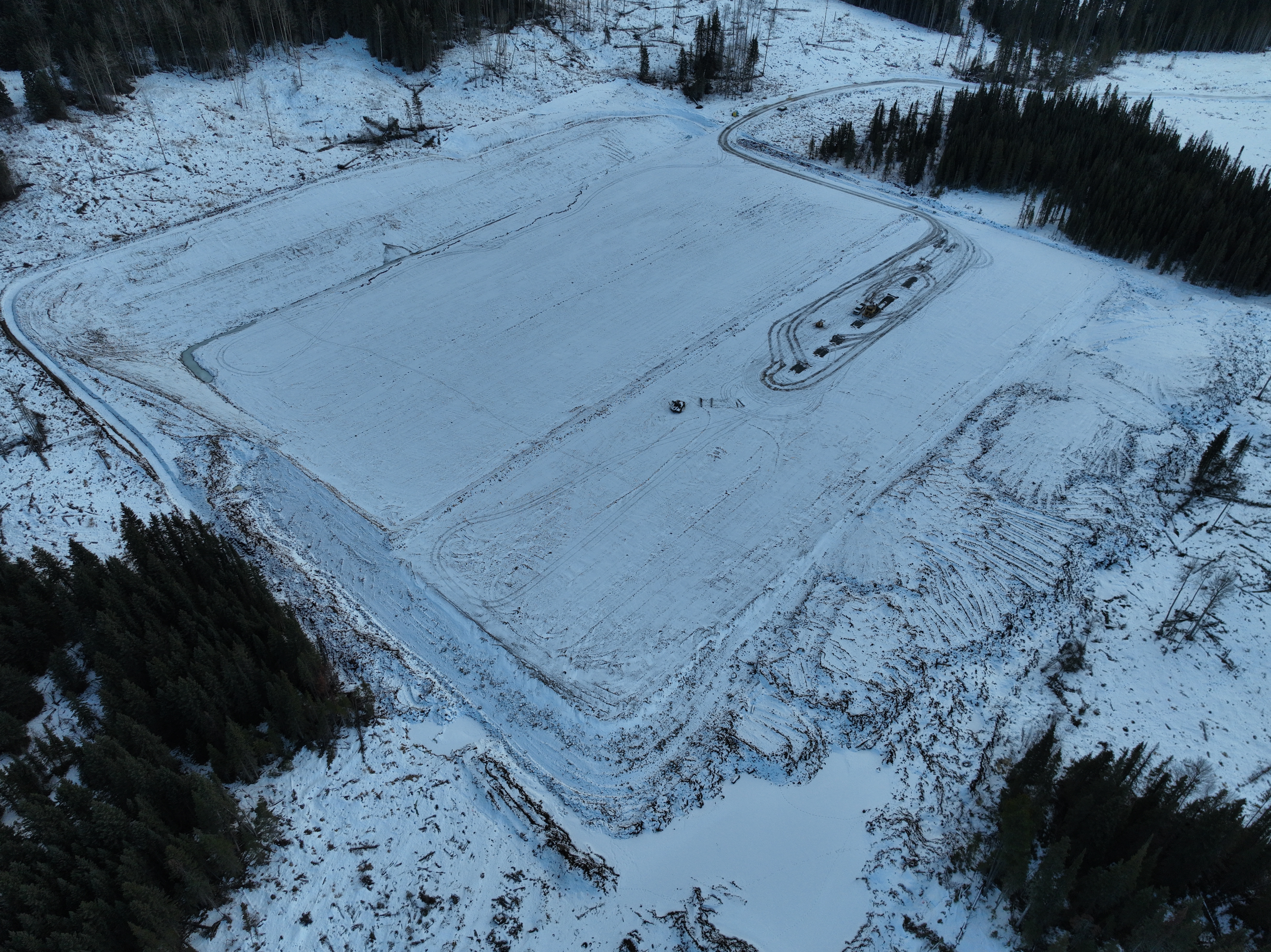 Wellsite & Access Construction, East of Grande Prairie, 2024